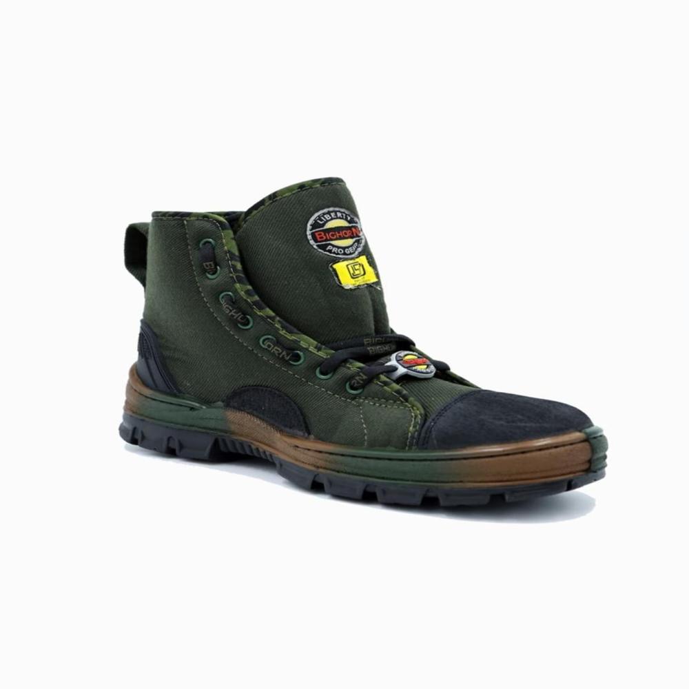 Liberty Bighorn King Jungle Army Boot - Color: Black