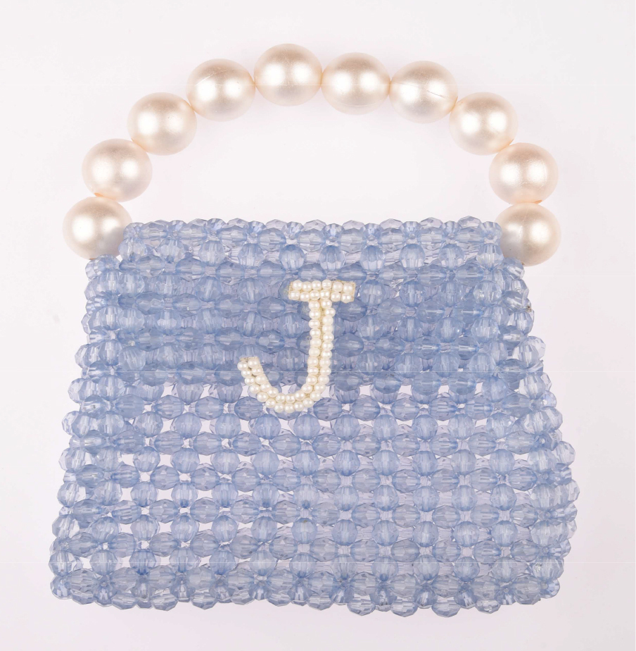 Blue Pearl Mini Bag - Color: Purple