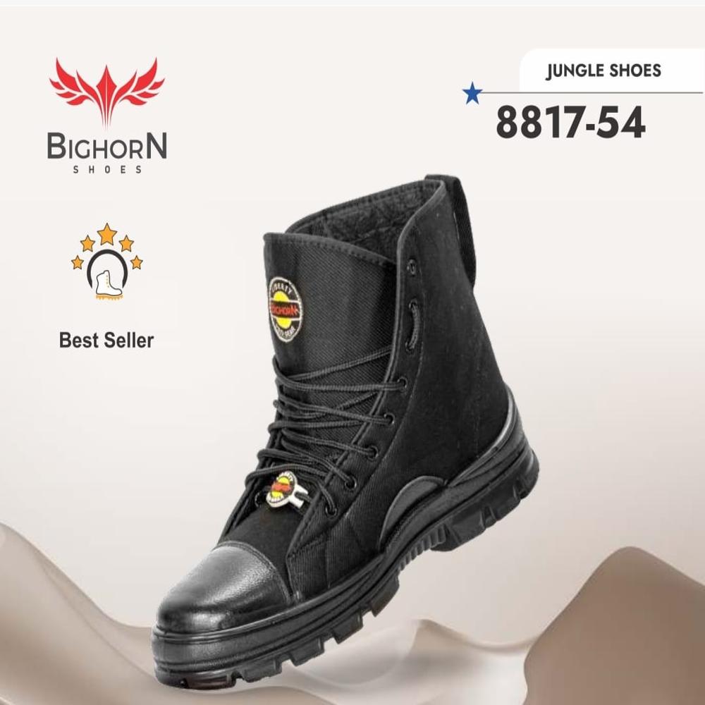 Liberty Bighorn Pu Sole 8817-54 Jungle Boot - Color: Black