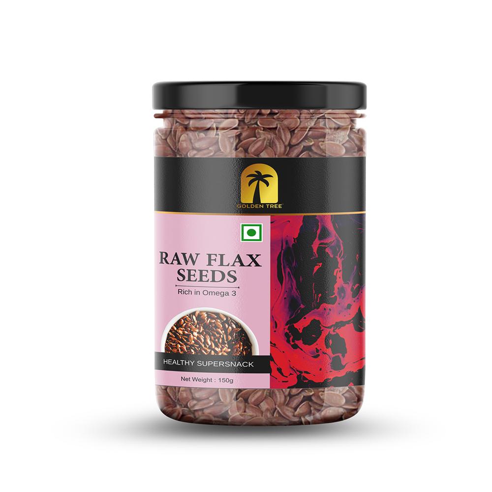 Flax Seeds 150G - Color: Brown