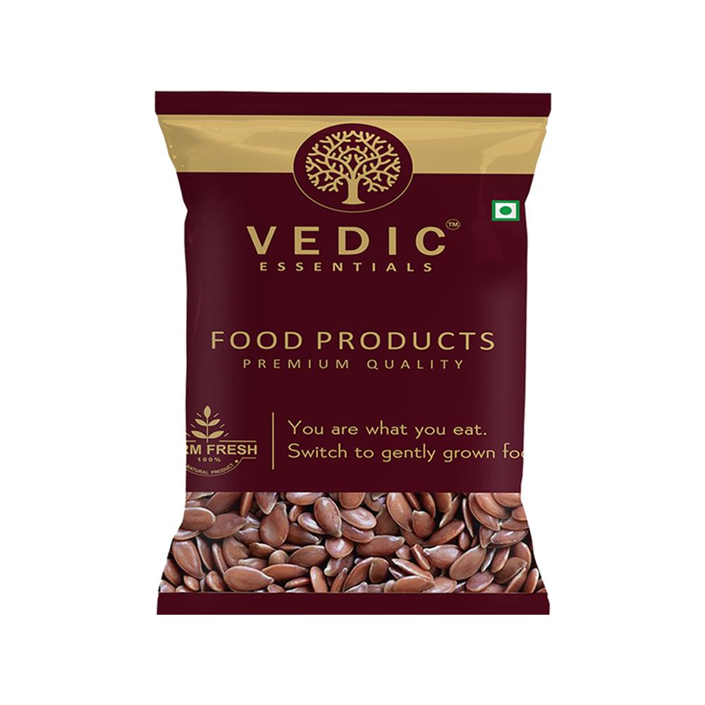 Flax Seeds 100G - Color: Brown