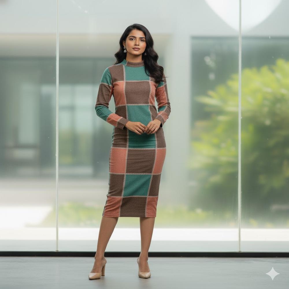 checked fabric for mens shirt