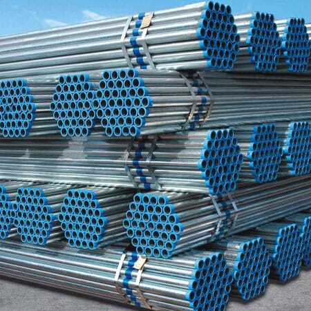 Galvanized Iron Pipe - Color: Silver