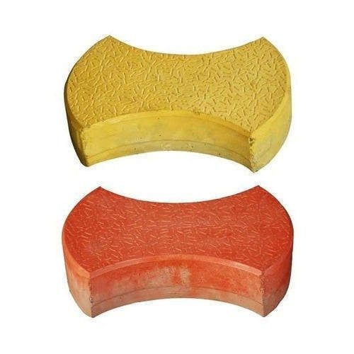 Damru Paver Block - Color: Red And Yellow