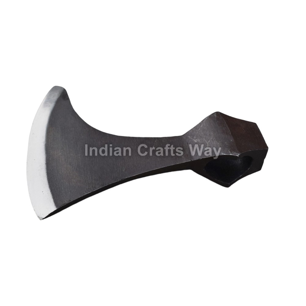 Hand Forged Medieval Iron Axe 
