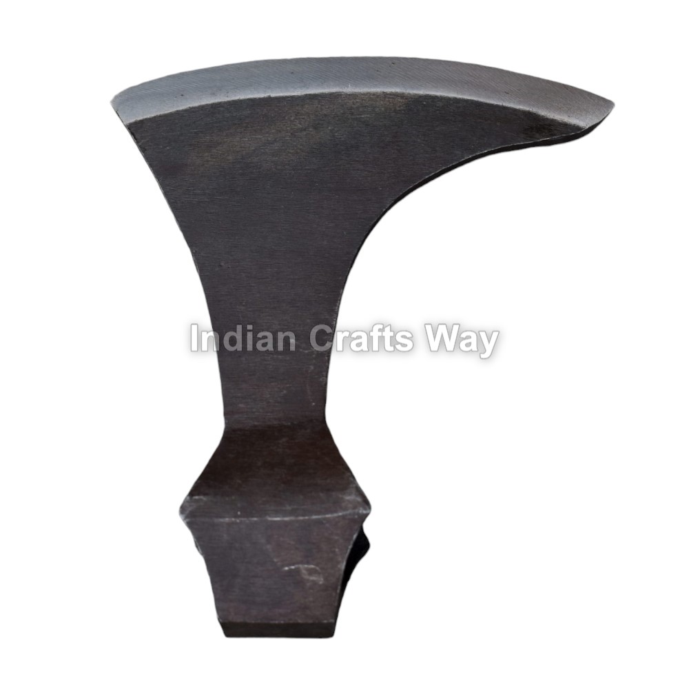 Hand Forged Medieval Iron Axe 