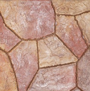 Stamp Concrete - Color: Brown