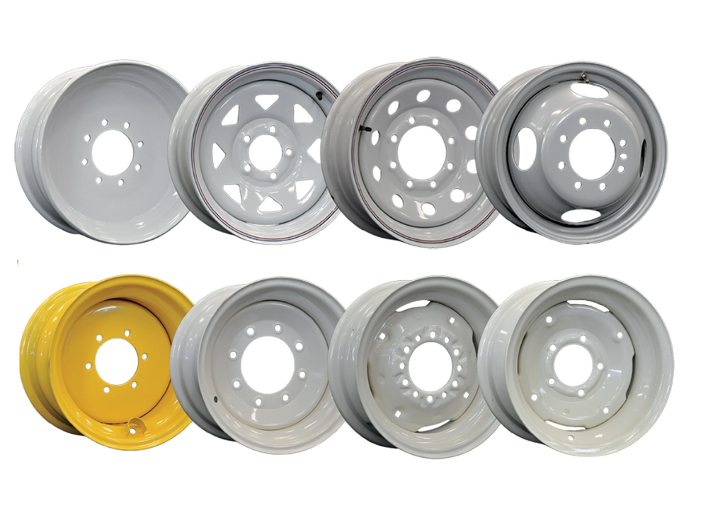 TRACTOR WHEEL  W7 x 24 W8 x 24 W8 x 24 W8 x 24 (GI) W9 x 24 W10 x 24 W10 x 24