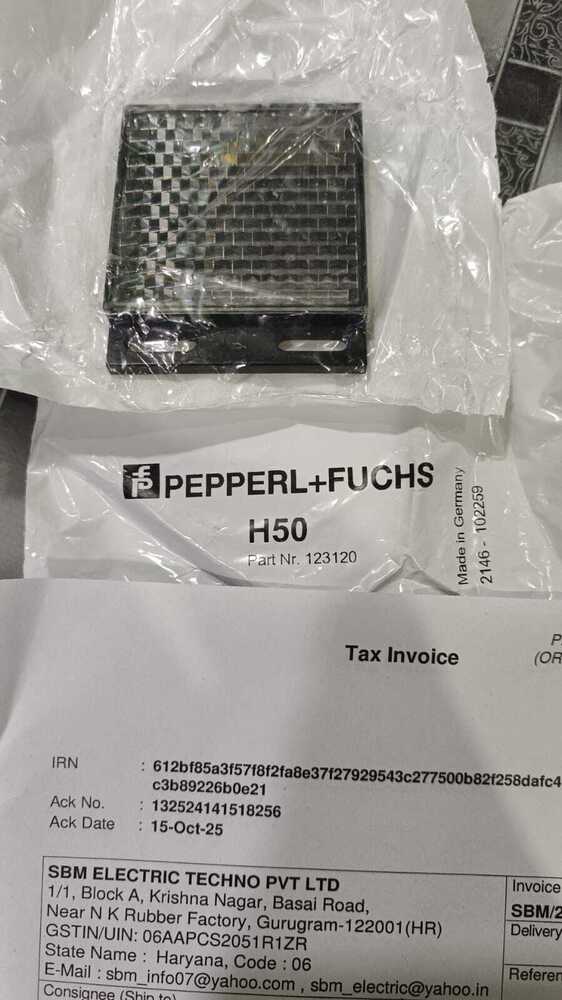 REFLECTOR PEPPERL FUCHS, H50 PART NR. 123120