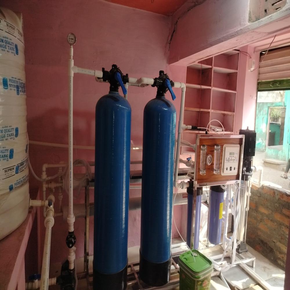 1000 Lph FRP Reverse Osmosis Plant