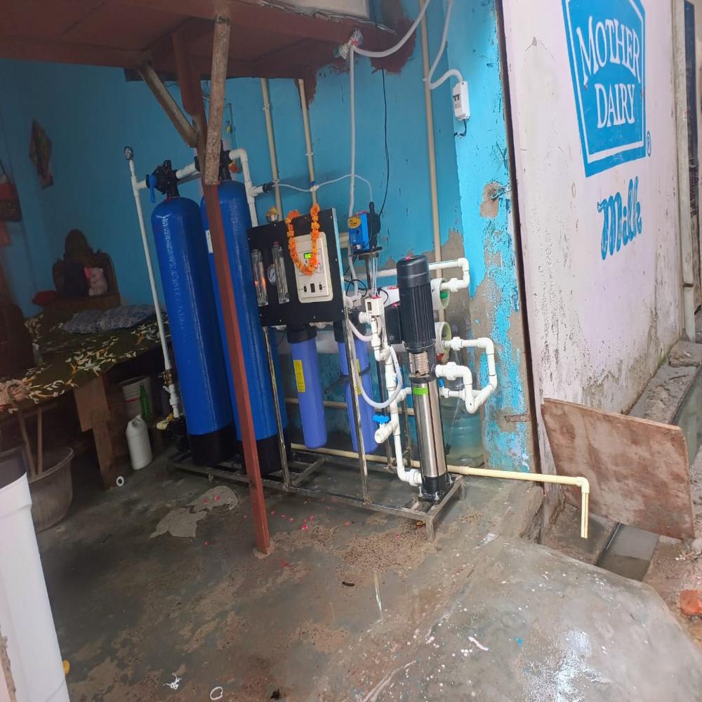 1000 Lph FRP Reverse Osmosis Plant