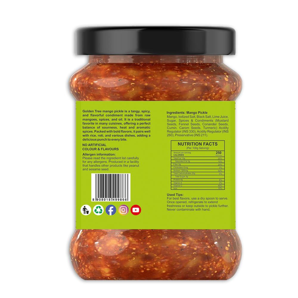 Mango Pickle 500g - Packaging: Bulk