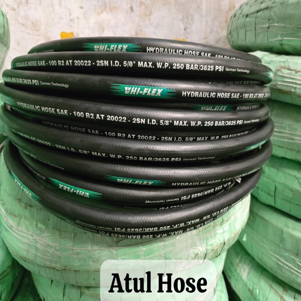 Hi-flax Hydraulic Hose - Length: 100 Meter (M)