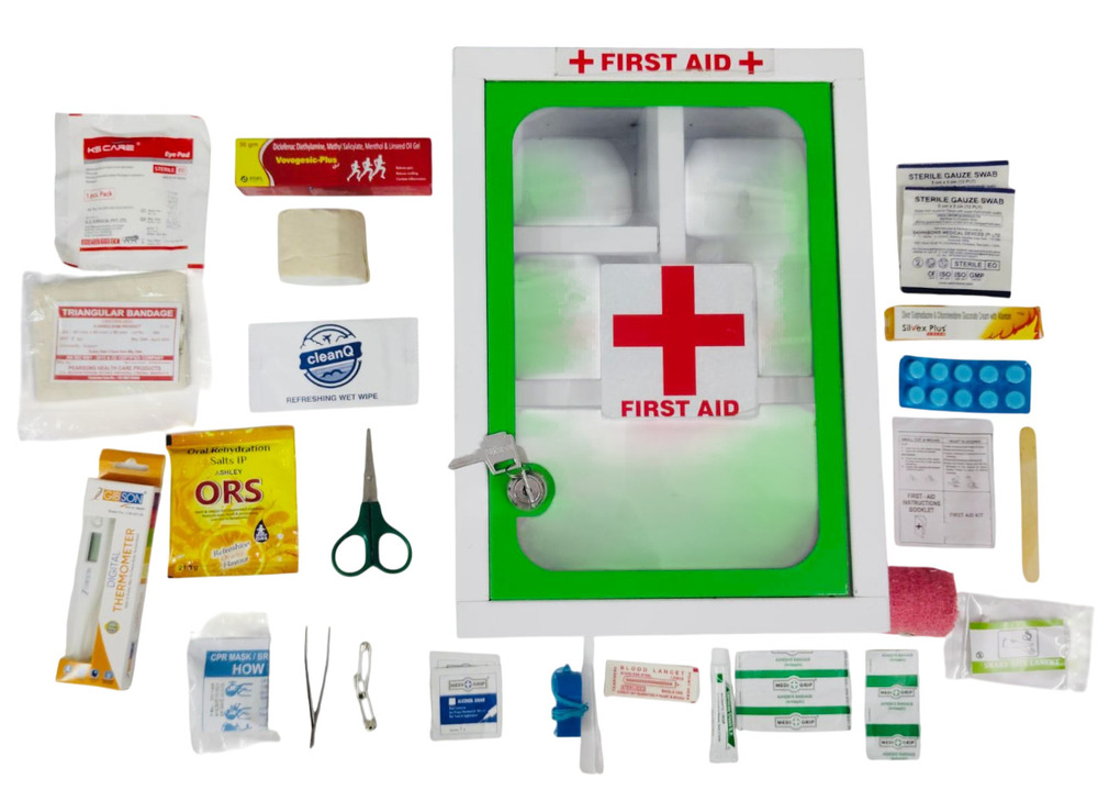 Wall Mount First Aid Kit - Attributes: High Quality