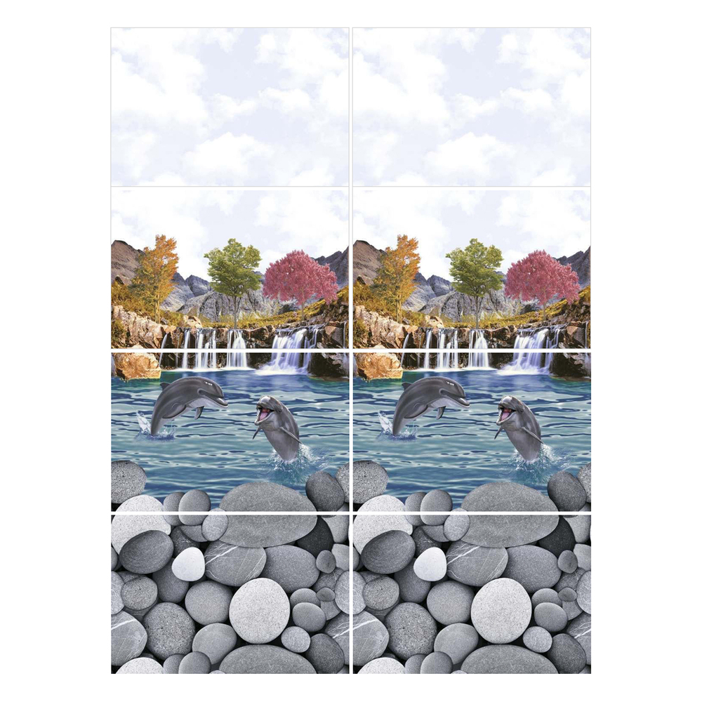 300X450mm Fish Collection Wall Tiles