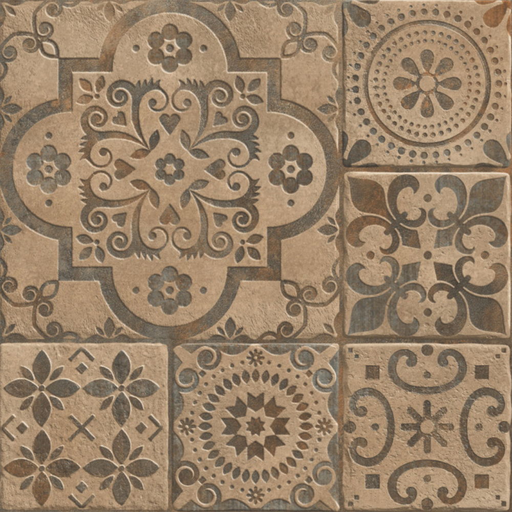 400X400mm Madrus-01 Parking Vitrified Tiles