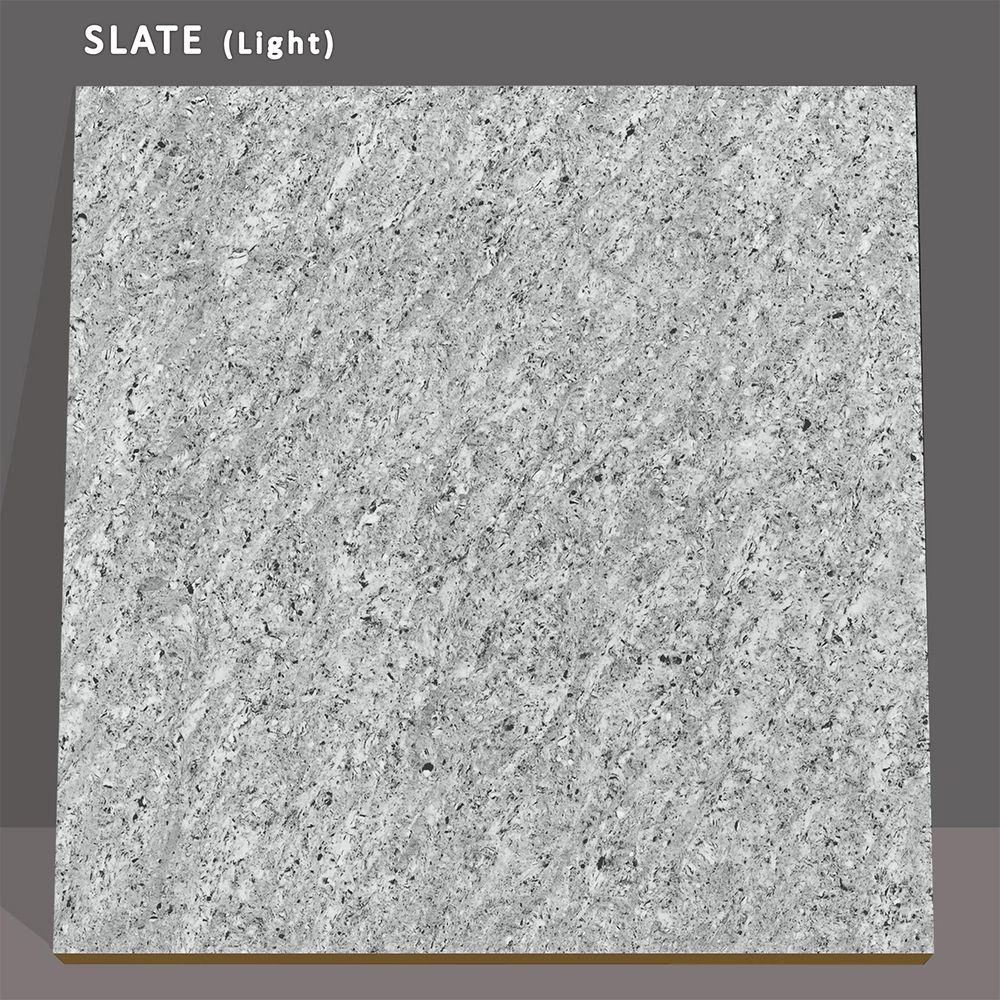 600X600mm Light Slate Double Charge Tiles