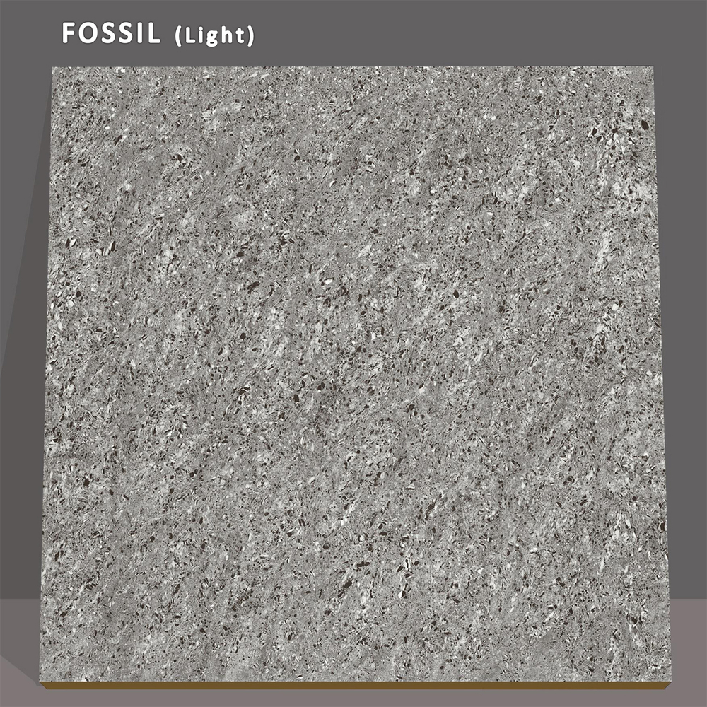 600X600mm Light Fossil Double Charge Tiles