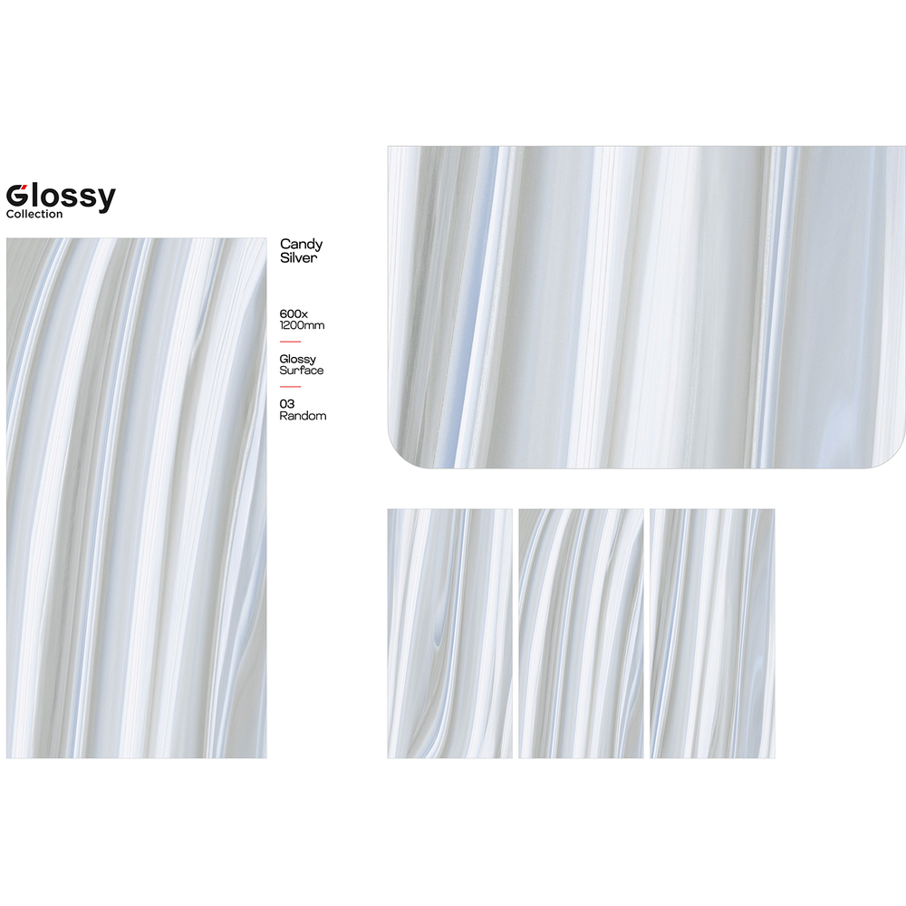 600X1200Mm Candy Silver Digital Vitrified Tiles - Feature: Acid-Resistant