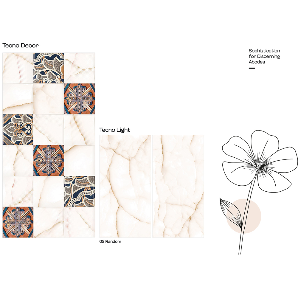 600X1200mm Tecno Decor Digital Vitrified Tiles