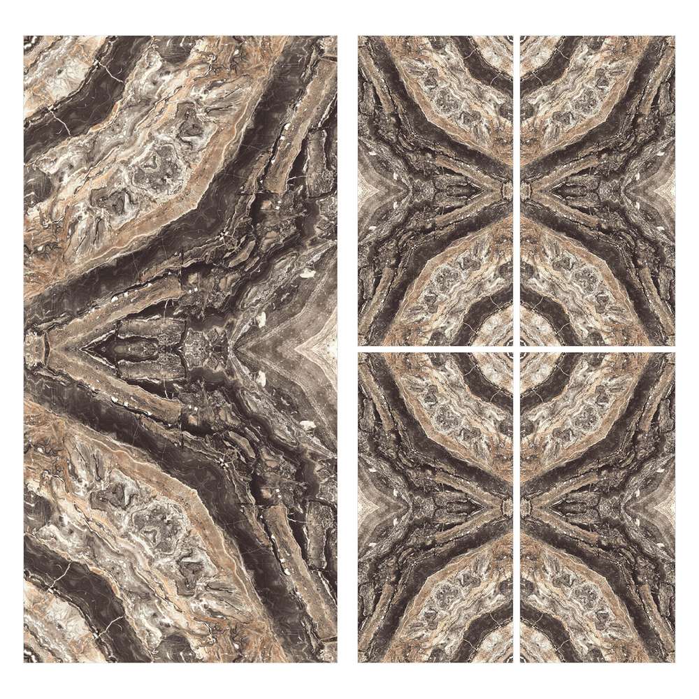 600X1200Mm Brasco Mud Digital Vitrified Tiles - Feature: Acid-Resistant