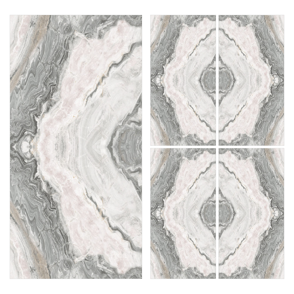 600X1200Mm Crown Mud Digital Vitrified Tiles - Feature: Acid-Resistant