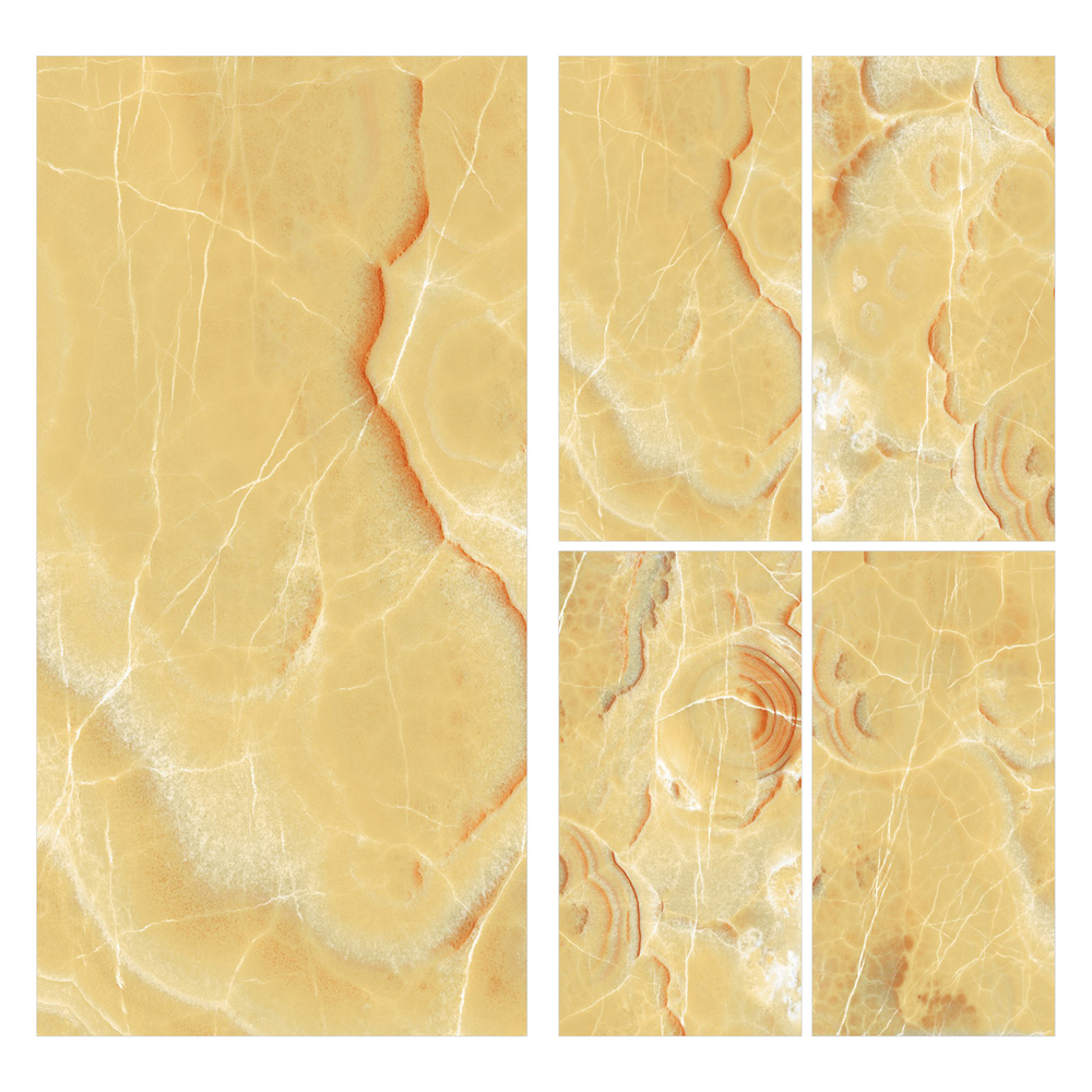600X1200Mm Casper Gold Digital Vitrified Tiles - Feature: Antibacterial