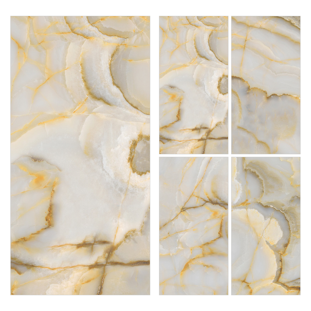 600X1200mm Chester Gold Digital Vitrified Tiles