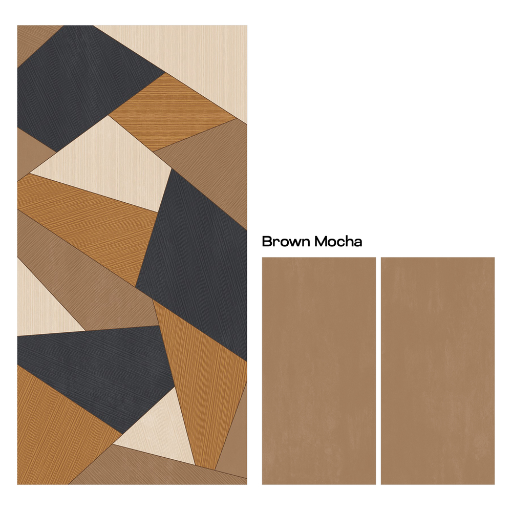 600X1200Mm Brown Mocha Decor Digital Vitrified Tiles - Feature: Acid-Resistant