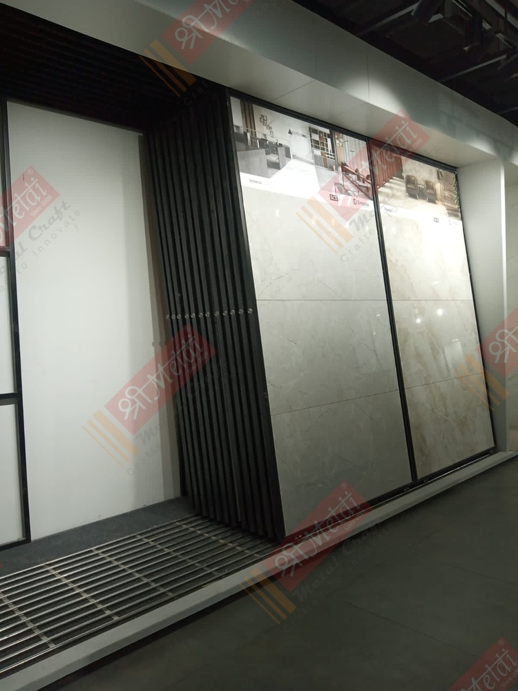 Slanted Slider Tile Display Stand