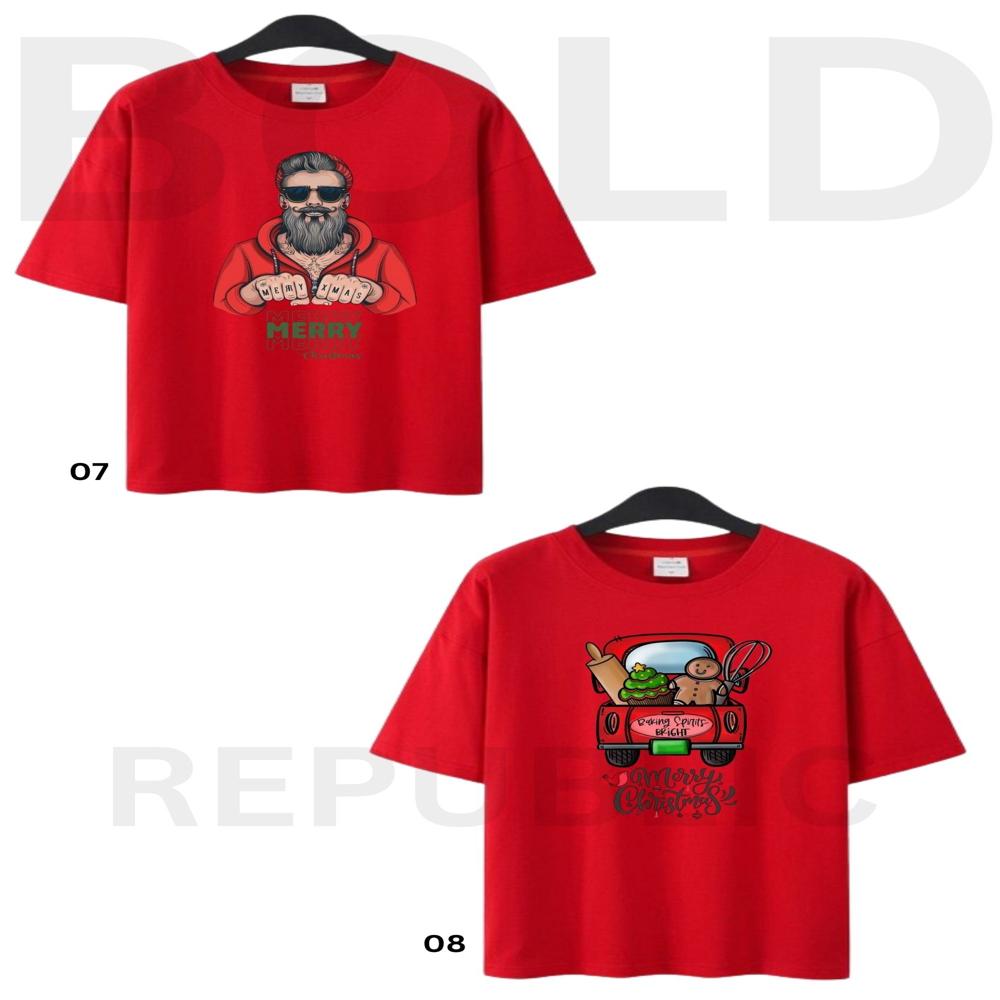 christmas round neck tshirts
