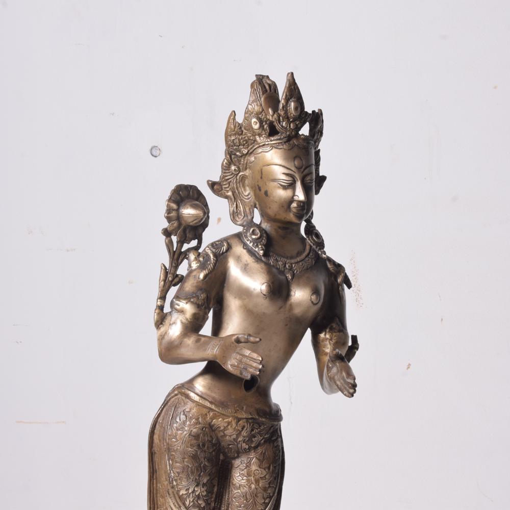 Antique Brass Figure - Brand Name: Himalayan Art