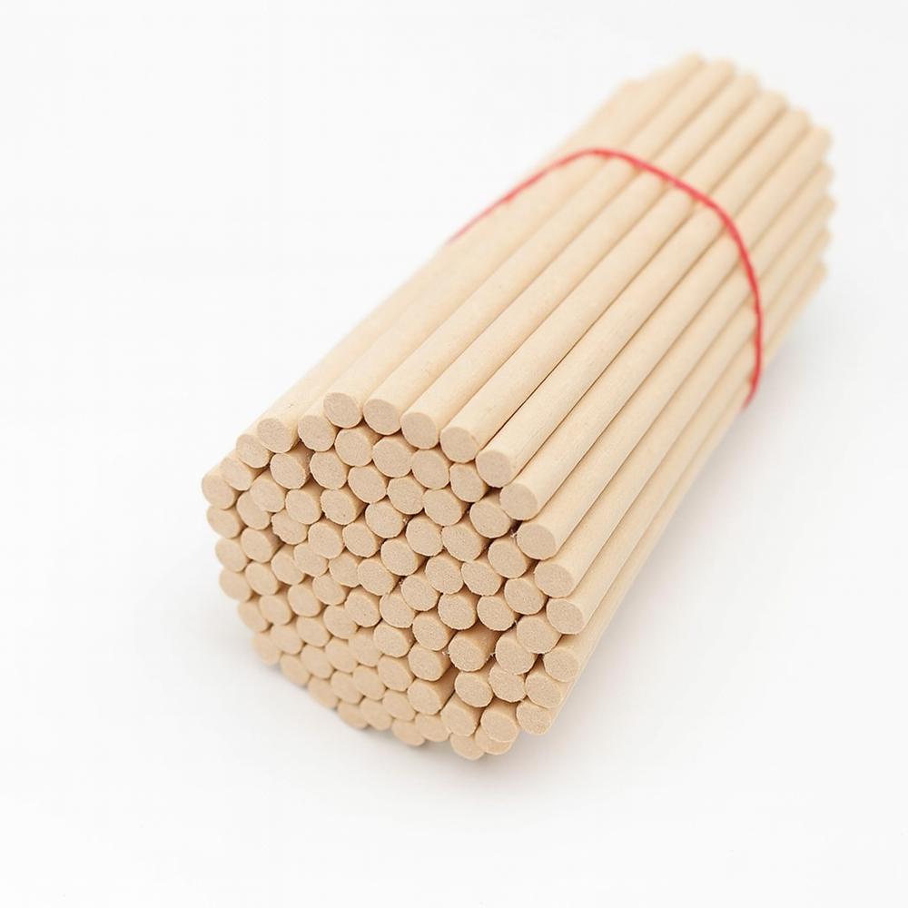 Premium Natural Raw Dhoop Sticks - Smooth Beige Finish | Unscented, Cylindrical, Customizable (4mm & Variable Height)