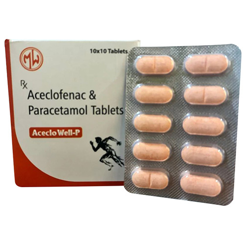 Aceclofenac And Paracetamol Tablets