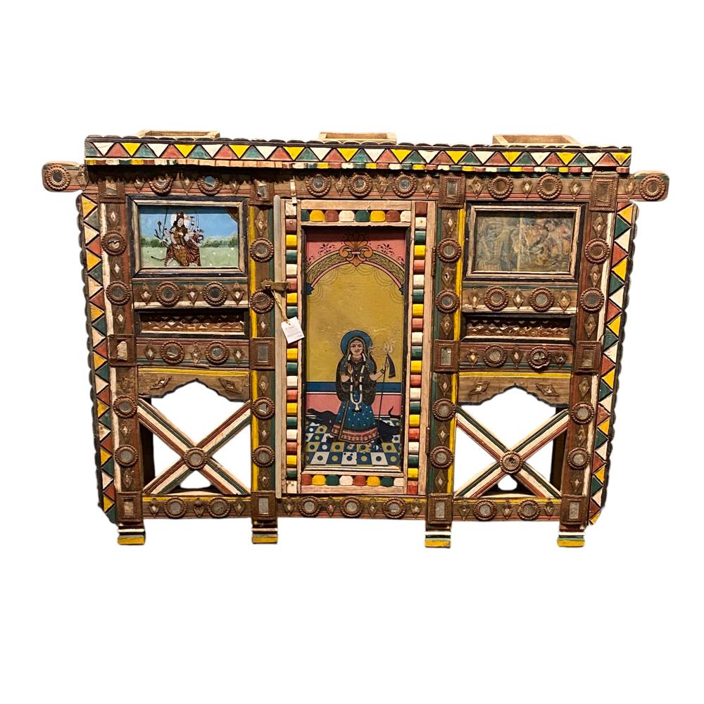 ANTIQUE WOODEN DAMCHIYAN