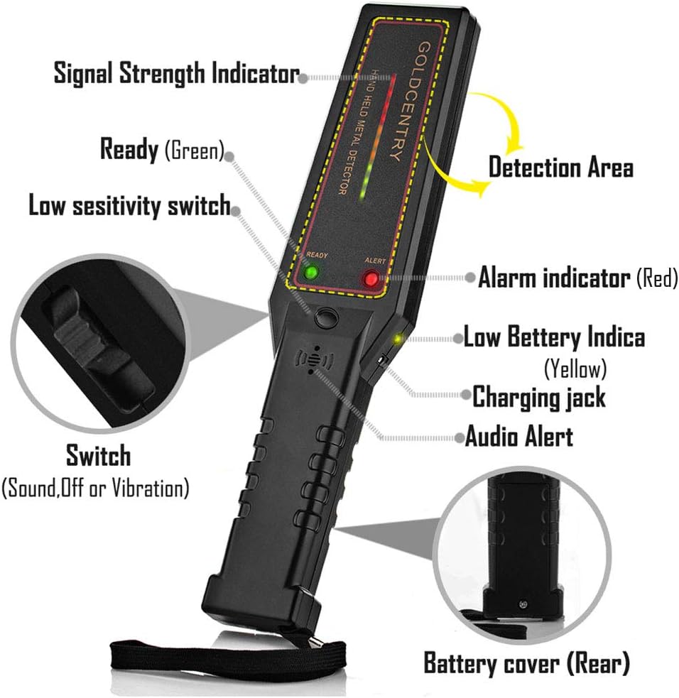 GOLD JEWELLERY METAL DETECTOR ULTRA GOLD CENTRY