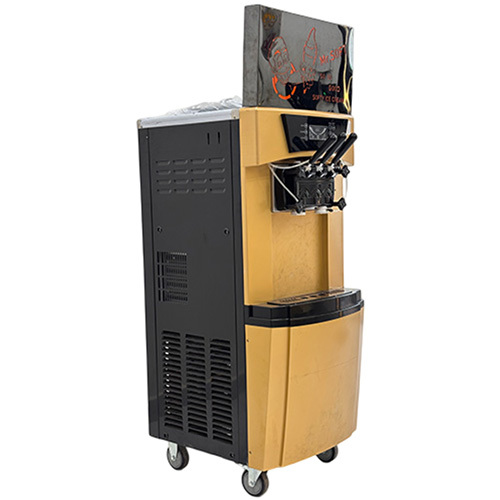 Softy Ice Cream Machine - Color: Golden