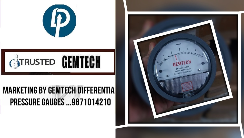 Wholesaler GEMTECH_Differential Pressure Gauge by Khatauli Uttar Pradesh