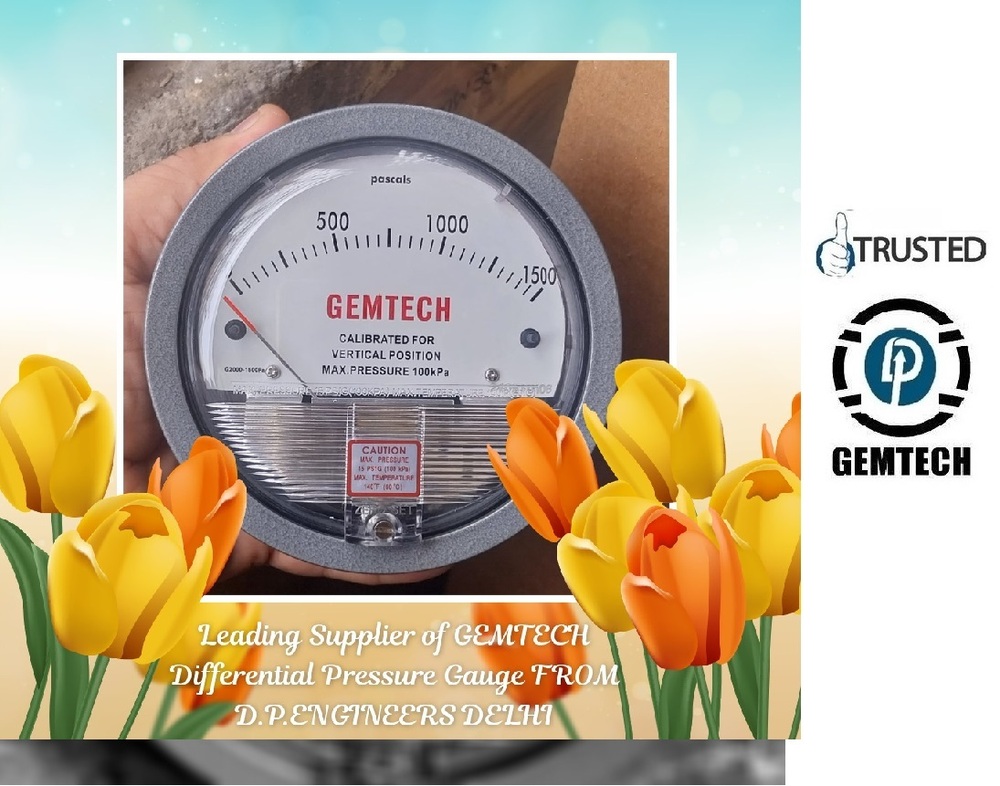 GEMTECH Differential Pressure Gauge Distributor From Anakapalle (Andhra Pradesh)
