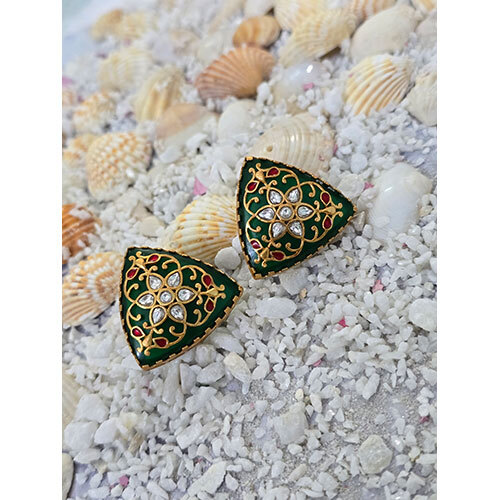 Premium Amrapali Earring - Color: Multicolor