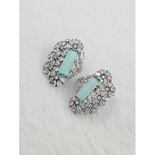 Silver Ad Earrings - Gender: Women