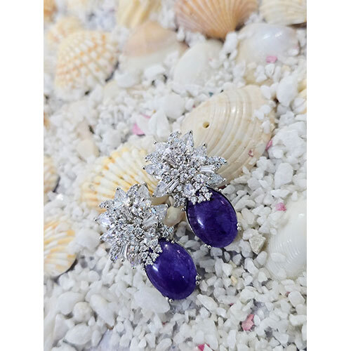 Silver Ad Earrings - Gender: Women