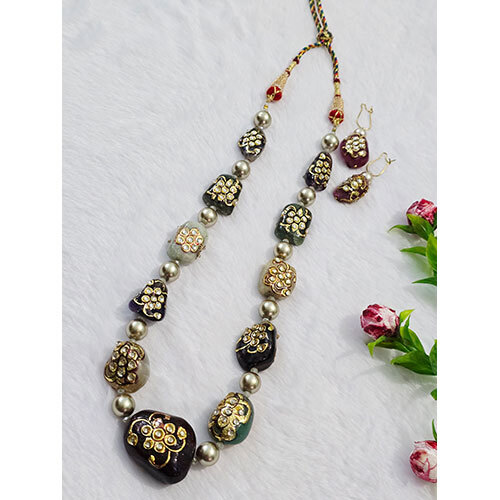 Tanjore Art Necklace