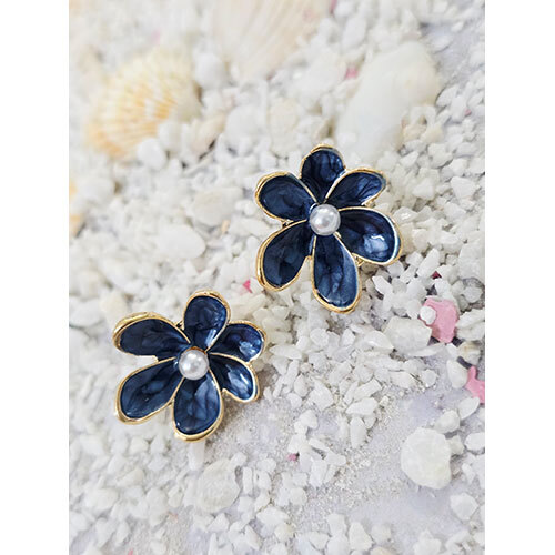 Western Earrings - Color: Blue