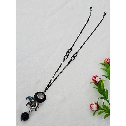 Western Premium Necklace - Color: Black