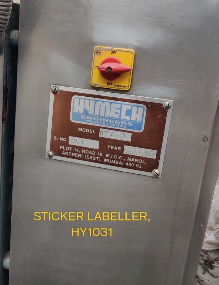 Hy1031 Sticker Lebeller - Automatic Grade: Automatic