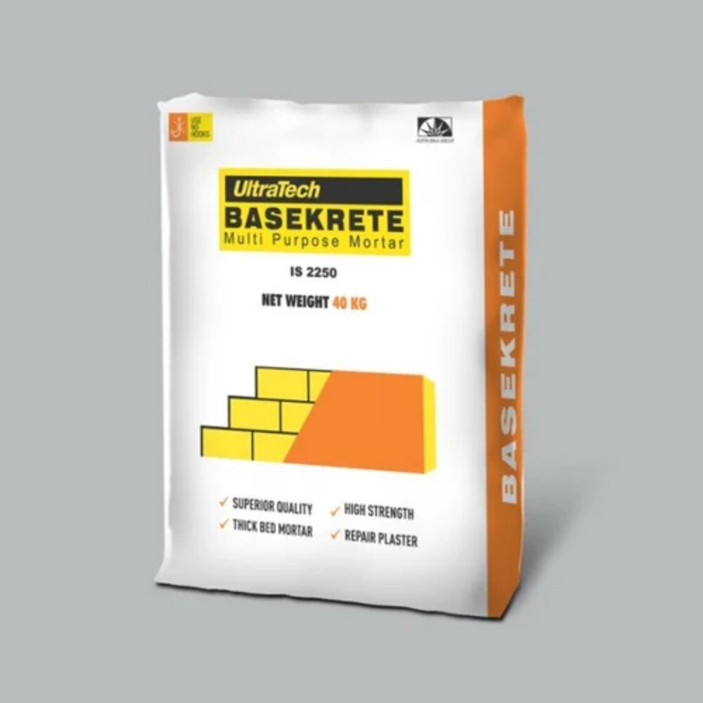 40kg Ultratech Basekrete Hs2 Multipurpose Mor Tar - Feature: High Quality
