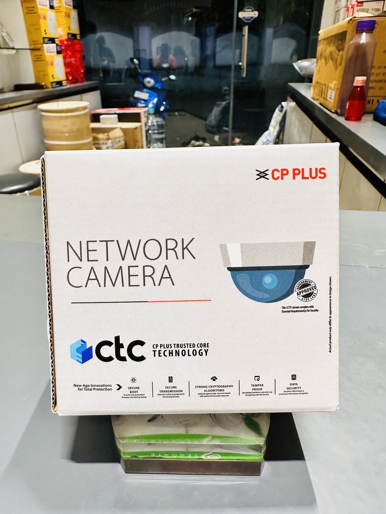 Cpplus 4Mp Ip Indore Dome With Audio Model Cp-Unc-Da41L3-D-Q - Camera Pixels: 4 Megapixel (Mp )