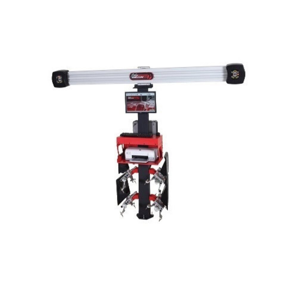 V3Del Wheel Aligner - Color: Red