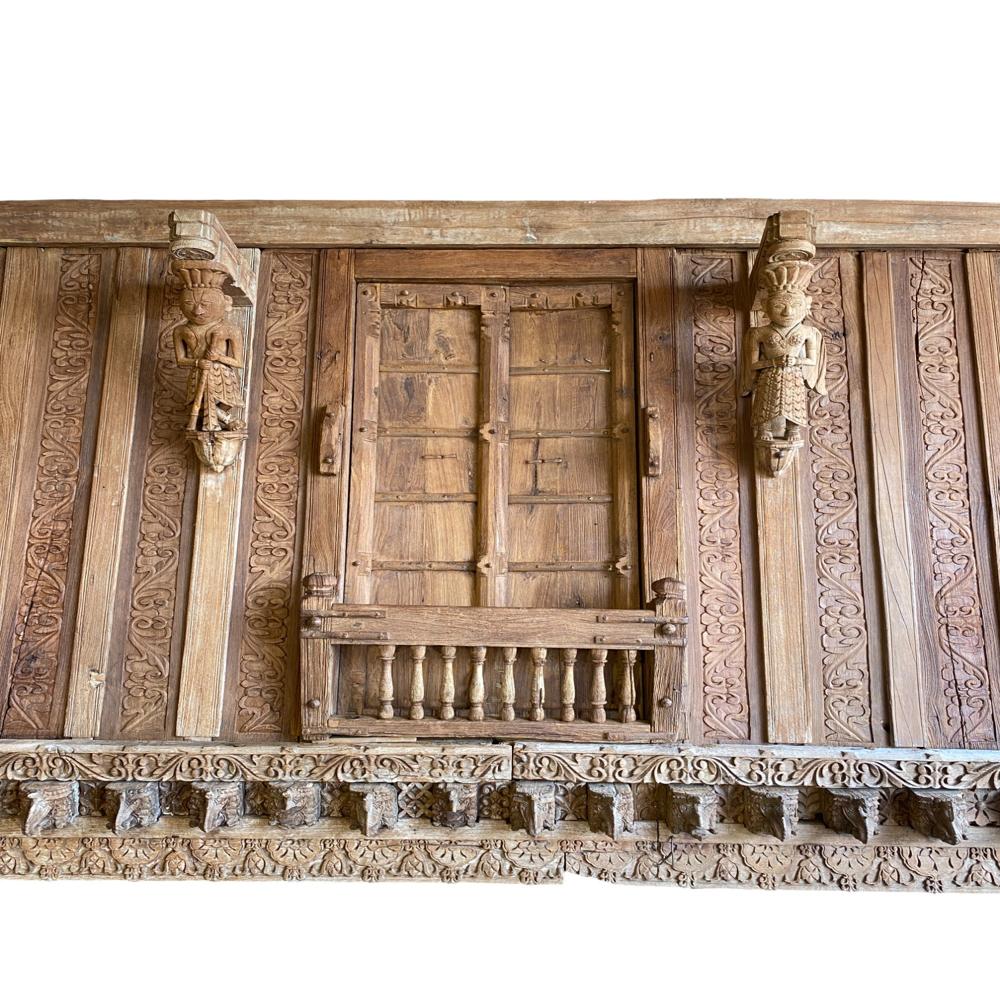 Heritage Wooden Balcony - Artwork: Crafted